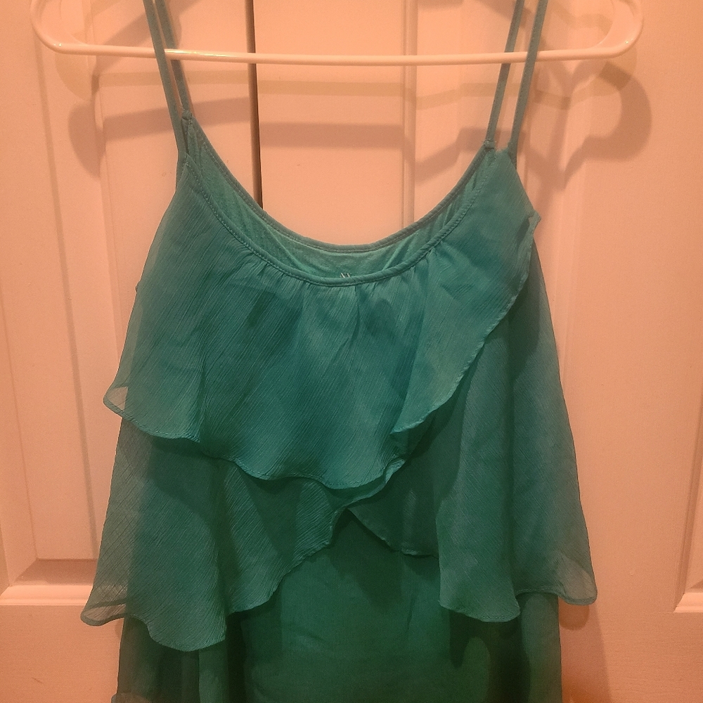 New York & Company Large Teal/Turquoise